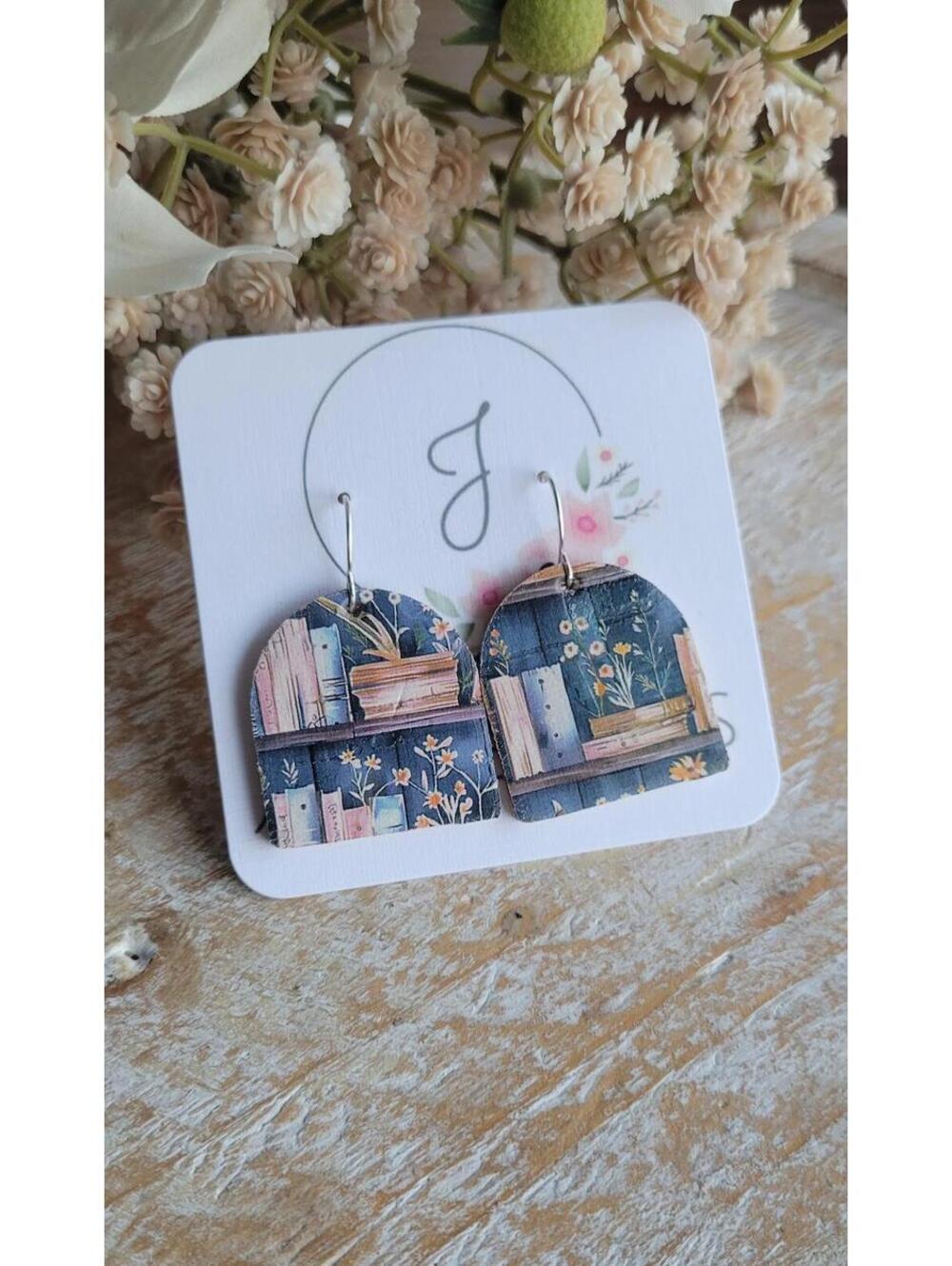 JEMdesigns by Jessica  Cozy Book Earrings